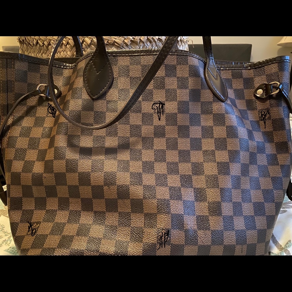 Checkered Tote Bag